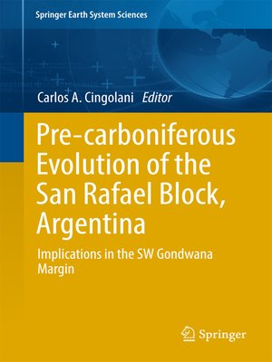 cover image of Pre-carboniferous Evolution of the San Rafael Block, Argentina
